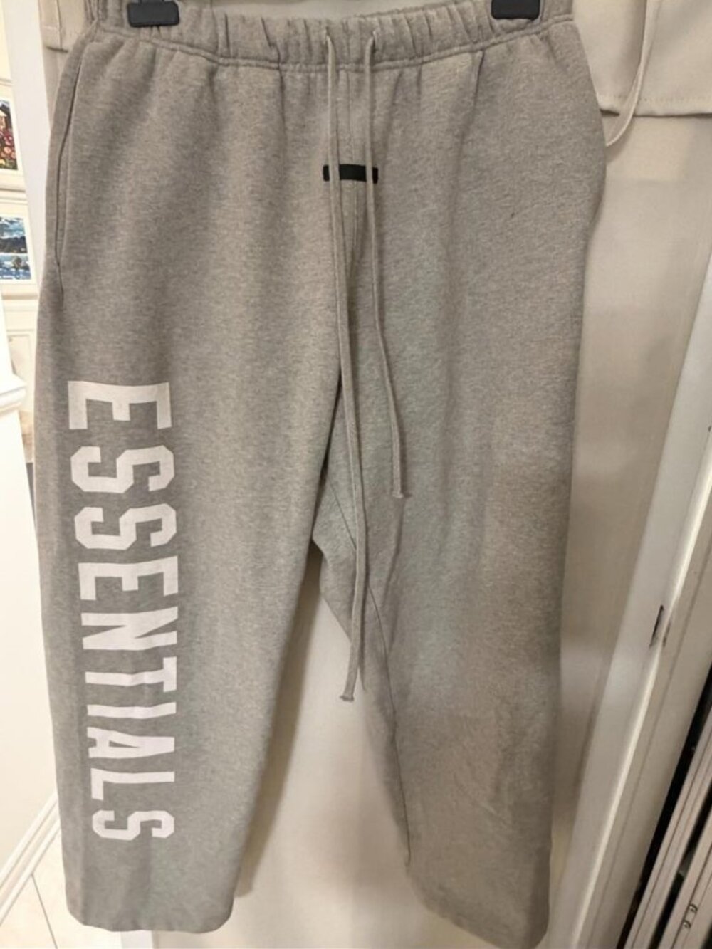 Fear of God Essentials Sweatpants – Grey – Size Medium